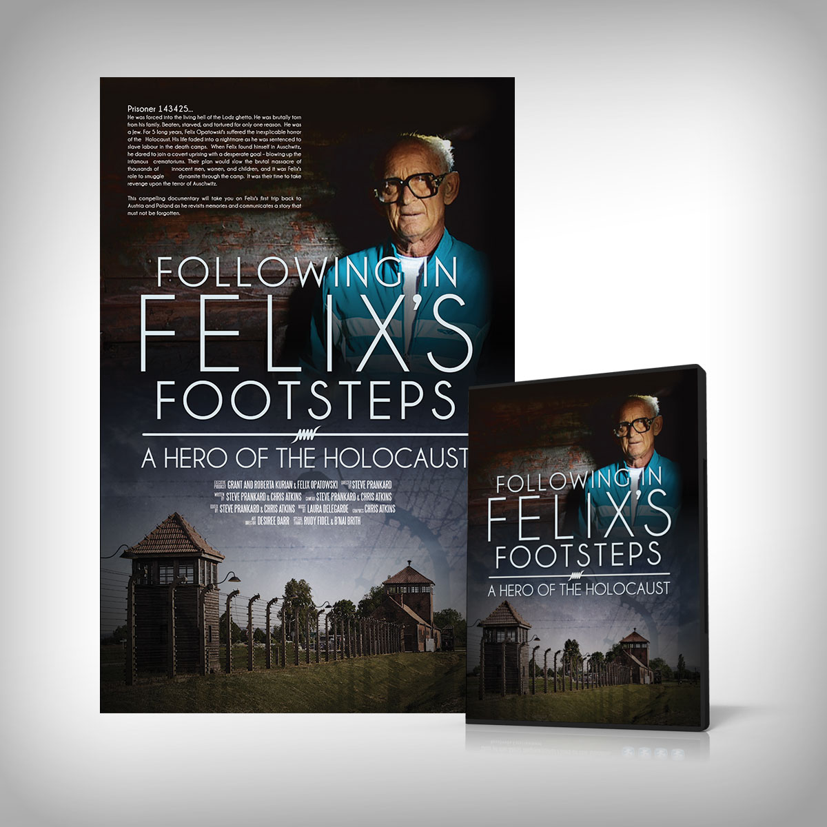 Following in Felix's Footsteps Poster and DVD Cover